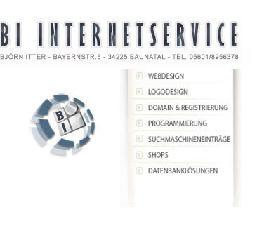 BI Internetservice - Bjrn Itter - Web-und GrafikDesign in Baunatal